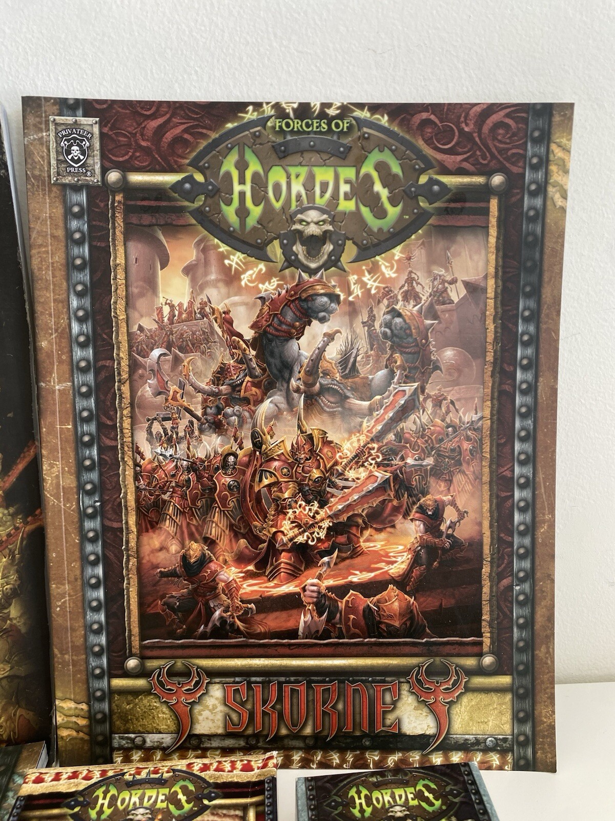 Privateer Press Hordes Primal Skorne Trollbloods Miniature Rulebook Big Lot!