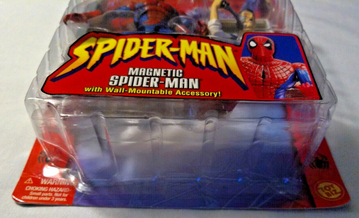 Vintage Spider-Man Magnetic Spider-Man w/Wall-Mountable Access