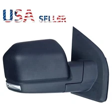 Passenger Right Side Door Mirror Power heat and Signal Lamp for 15-20 Ford F-150