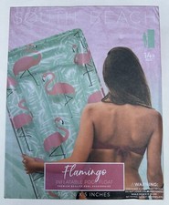 South Beach Tropical Collection FLAMINGO Inflatable POOL FLOAT