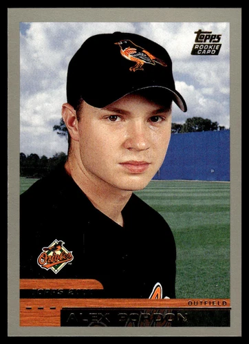 2000 Topps Traded & Rookies Alex Gordon Rookie #T21 Baltimore Orioles 92H