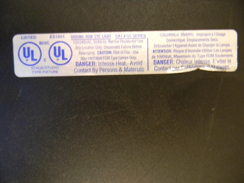 Altman Ground Cyc Borderlight 4 seções - 1.2KW-4KW - Imagem 3 de 4