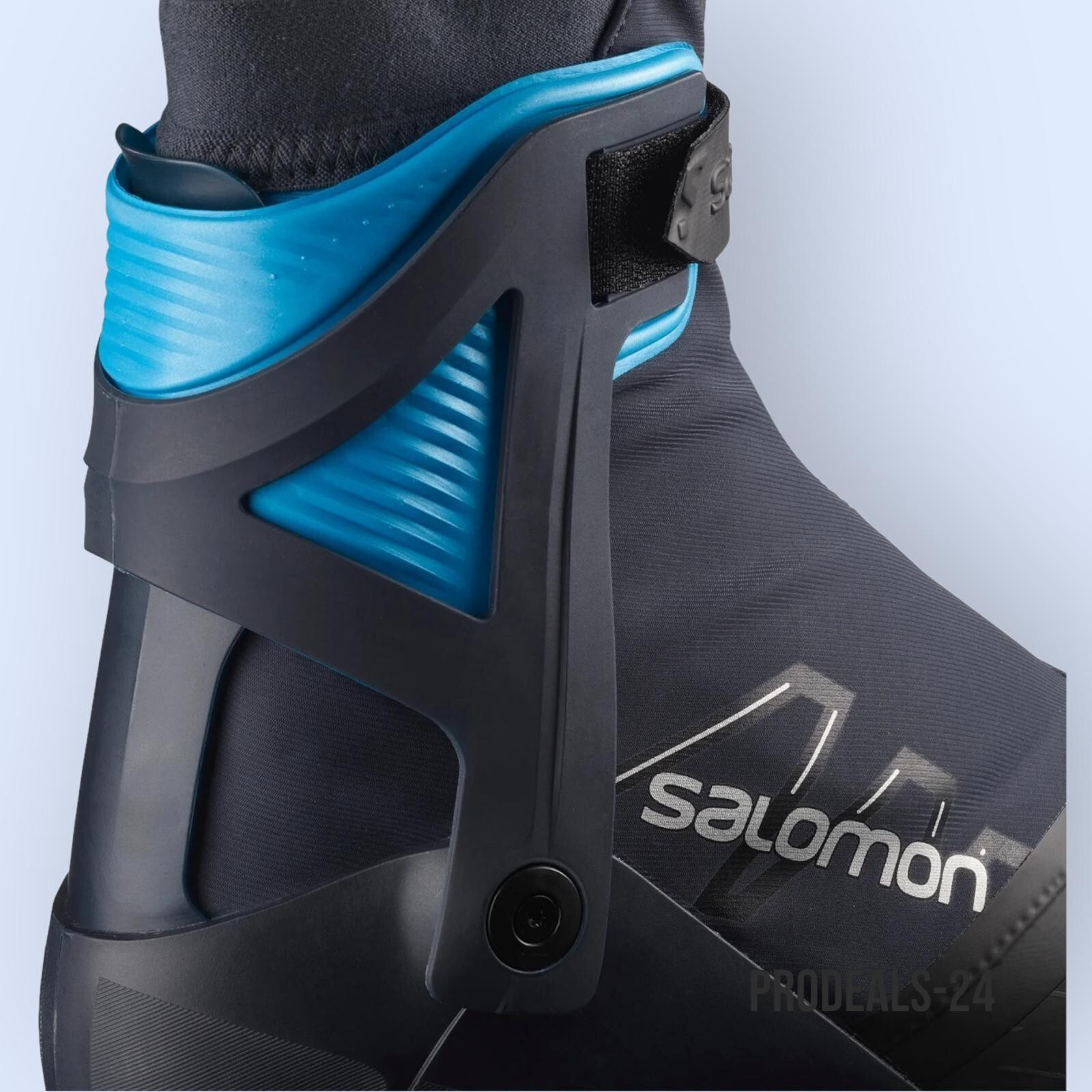 SALOMON SCARPE DA SCI DI FONDO UOMO SKATING XC SHOES RS10 NOCTURNE PROLINK numero 44 2 3