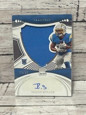 2022 Panini Chronicles Crown Royale Silhouette Autographs #16 Isaiah Spiller /99