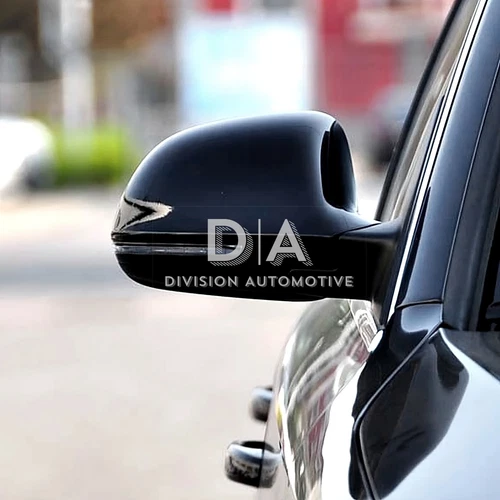 Gloss Black Door Wing Mirror Cover Casing Caps AUDI B8 A3 A4 A5 A6 S3 S5 RS3 Q3