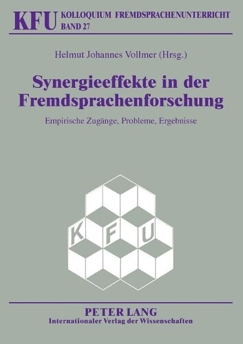 Synergieeffekte In Der Fremdsprachenforschung (taschenbuch)