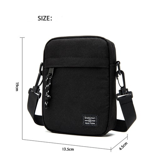 Men's Small Chest Sling Bag Travel Hiking Cross Body Messenger Shoulder Bag - Picture 14 of 29