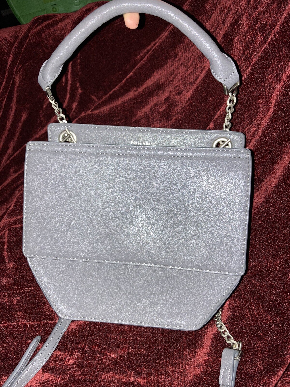 Pixie Mood Gem Crossbody Convertible Bag-Grey- So… - image 1