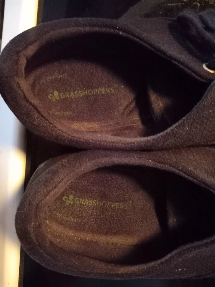 Grass Shoppers Women's Leather Lace Up Black SZ 7.5 Shoes - Image 3 of 4