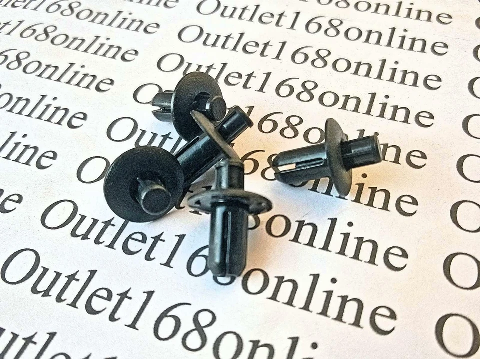 5 шт. новые заклепки обтекателя корпуса Kawasaki Versys-X 300 92039-0707 черные - Изображение 4 из 4