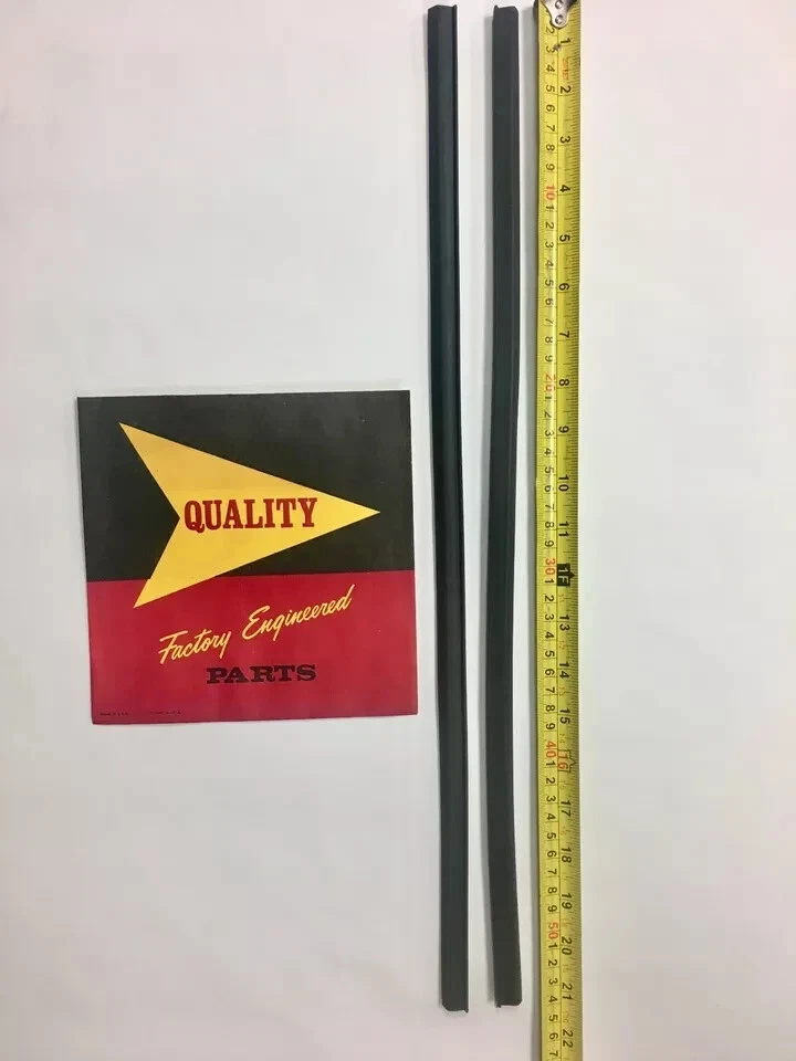 For 1960-1962 Chrysler Quarter Window Divider Gasket Rubber Seal Set - Image 3 of 4