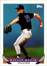 1993 Topps Traded #96T Willie Blair