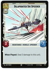 Dilapidated Ski Speeder - Foil - 746 - Jump to Lightspeed - SWU