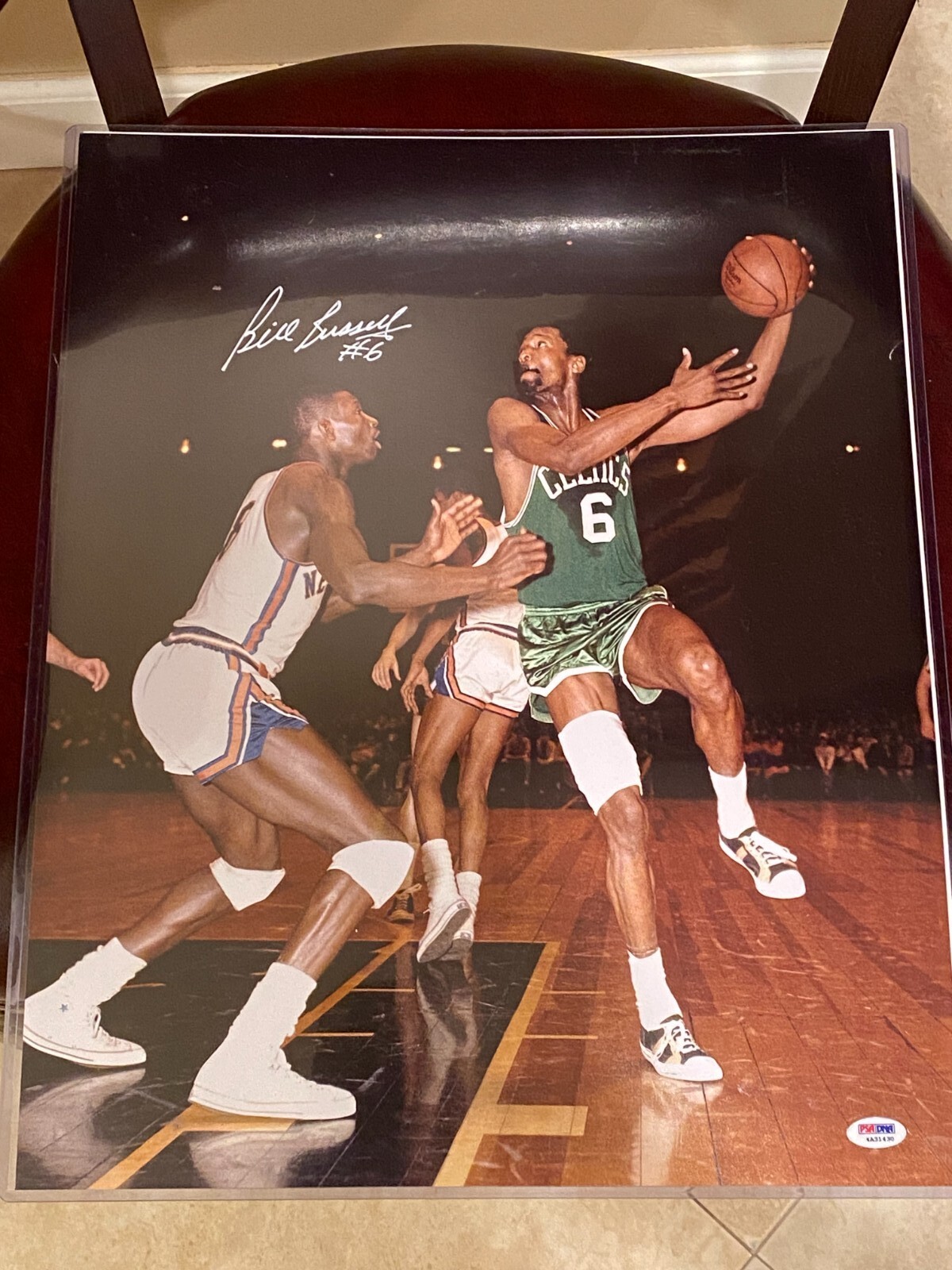 Bill Russell Autographed Signed Boston Celtics 16x20 Photo PSA/DNA 