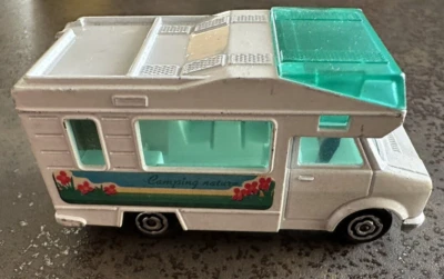Majorette n°224/259, fourgon camping car nature blanc, 1/67e - Photo 1/3