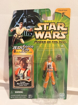 Luke Skywalker X-Wing Pilot Star Wars Power of The Jedi 6'' Action Figure