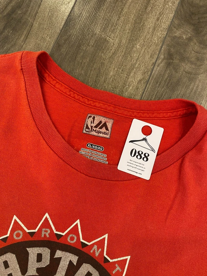 Terrence Ross Toronto Raptors Jersey T Shirt Mens XL Red NBA Majestic - Image 3 of 4