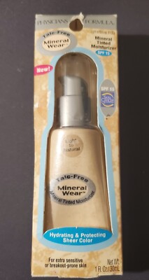 Physicians Formula Mineral Wear Talc Free Tinted Moisturizer 1123 LIGHT -NATURAL