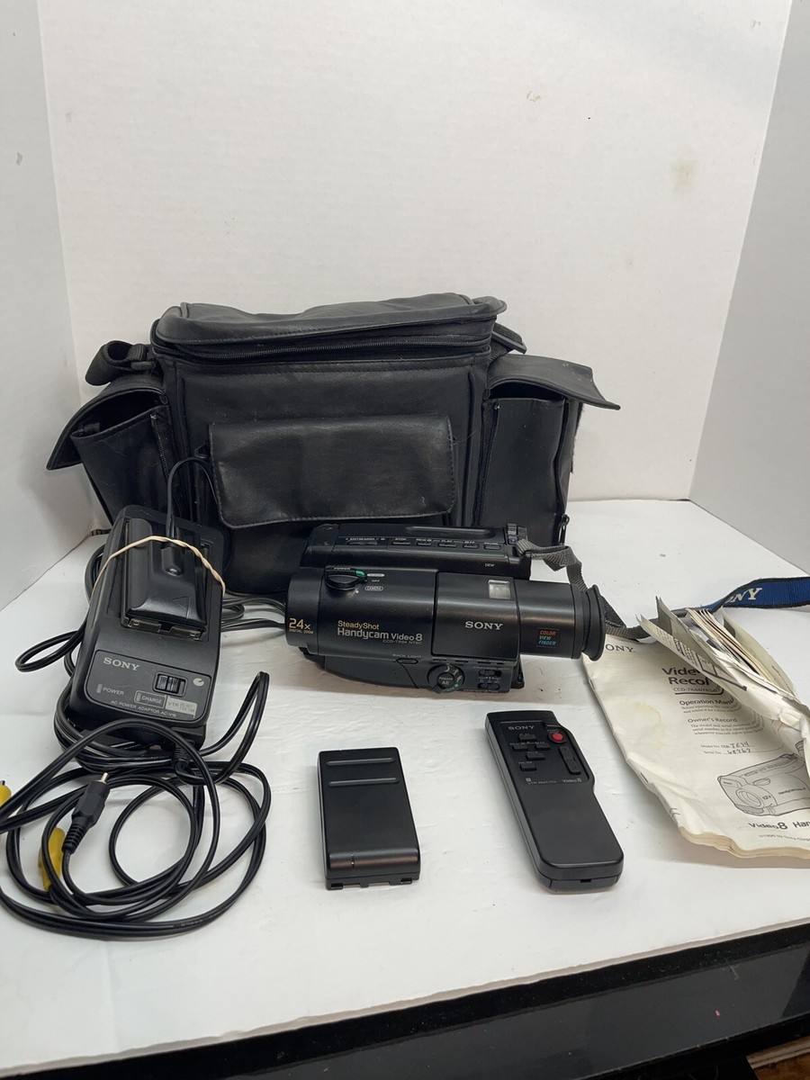 SONY VideoHi8 Handycam CCD-TR12 ⑨ Sony CCD-TR940 Handycam Hi8 XR 8mm Video Camcorder with