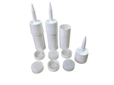 3 Reusable Empty Caulk Tube - Refillable Caulk Cartridge 5 oz.- Made in USA