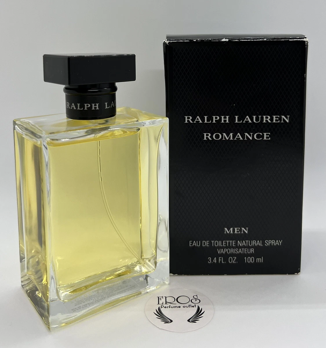 RALPH LAUREN ROMANCE MEN EDT 100ML/3.4 Oz , DISCONTINUED, VERY RARE. Open  Box‼️