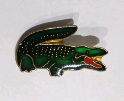 Lacoste Pin's Crocodile Logo, Kleidung Parfums Luxus