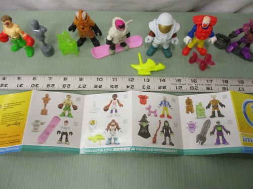 Imaginext Blind Bag Series 4 Pick one NEW individual bb Clown Witch Space Boxer - Picture 5 of 29