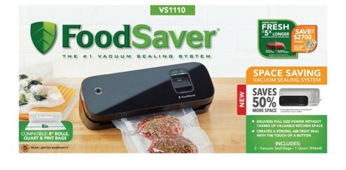 foodsaver vs1110 how to use