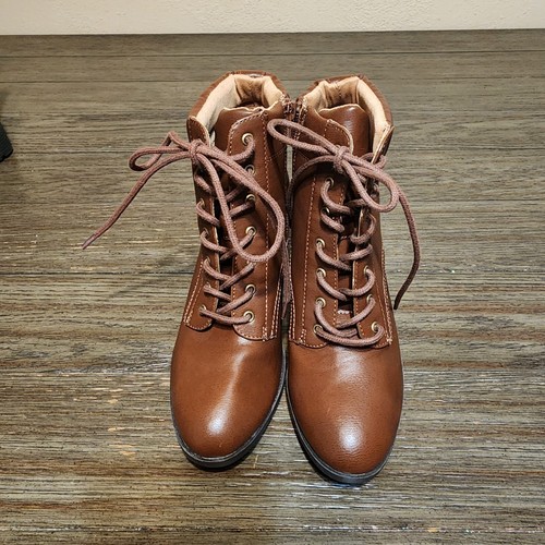 STILETTI CON TACCO STYLE & CO LUCILLEE COGNAC 6,5M - Foto 3 di 13