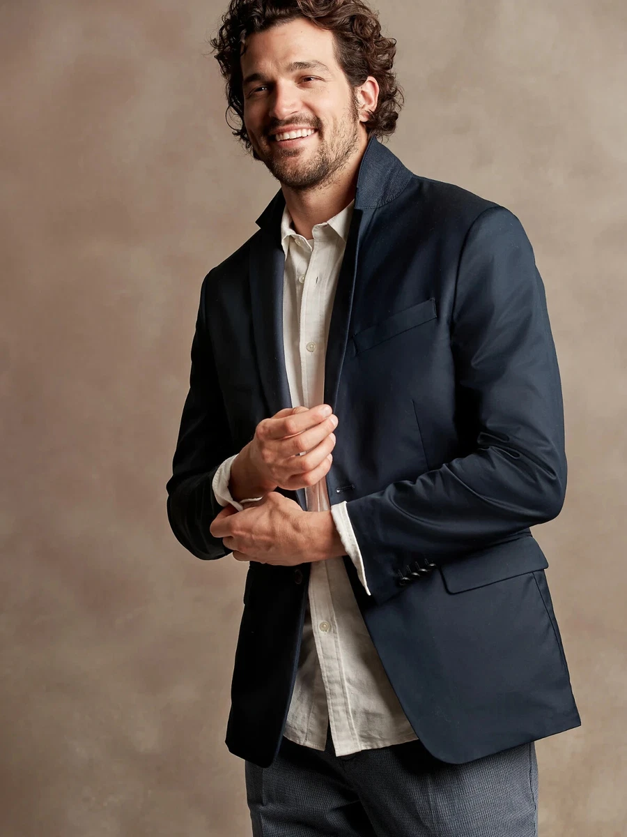 Banana republic velvet best sale blazer