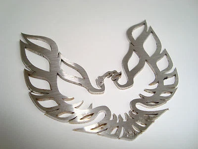 Nuevo y Metal Firebird Trans AM Guardabarros Emblema Formula Pontiac Acero Inoxidable Foto 3 de 4
