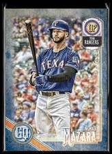 2018 Topps Gypsy Queen Indigo Nomar Mazara 031/250 Texas Rangers #294