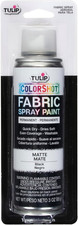 Colorshot Fabric Spray Paint, Black, 3 Oz