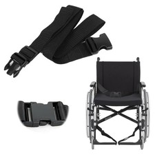1pac Wheelchair Safety Strap Seat Belt Adjustable Anti-Fall Extra Long...