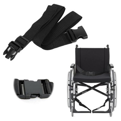 1pac Wheelchair Safety Strap Seat Belt Adjustable Anti-Fall Extra Long...