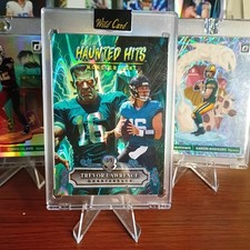 2025 Wild Card Haunted Hits 🔥Monster Hunt Jersey Edition Trevor Lawrence 1/9💎