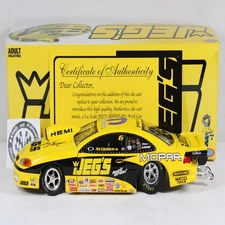 JEG COUGHLIN 2005 AUTOGRAPHED JEG'S MAIL ORDER PRO STOCK DODGE /3,504 MADE XRARE