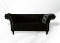 Chesterfield Zweisitzer Sofa 2 Sitzer Klassische Neu Couchen Sofas Polster Neu