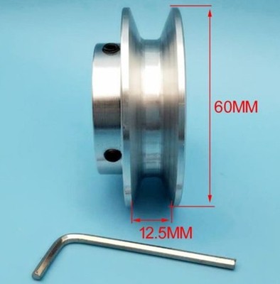 1pc OD60mm HOLE DIA25mm V-Groove Step Pulley For 1/2'' V Rubber Belt - Select #jg