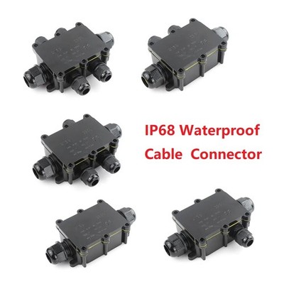 IP68 Wasserdicht Anschlussdose 2/3/4/5Wege 3/4Pin Klemmenblock Ø 4 15 mm Draht