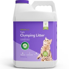 Scented Clumping Cat Litter with Activated Carbon 21 Days Odor Control,20 lb Jug
