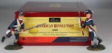BRITAINS American Revolution Colonial Continental Line NJ Rgt Charging 18000