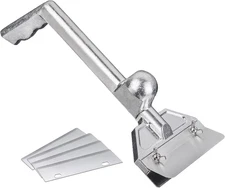 Grill Scraper W/ 5 Blades, Heavy Duty Rust Flat Top Grill Accessories with Blade