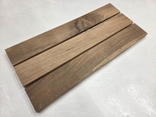 22" Very Cool Set Of 3 White Oak Lumber Wood Kiln Dried Board Slab