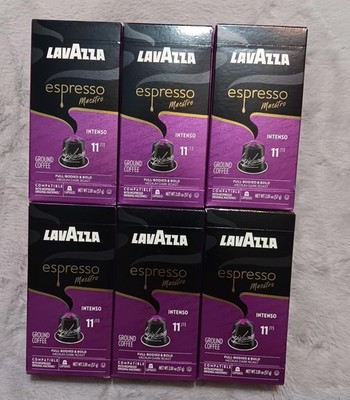 60 COUNT Lavazza Espresso Maestro Intenso Capsules for Nespresso  B.B. 06/30/27