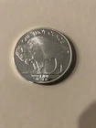 ONE TROY OUNCE FINE SILVER BUFFALO/INDIAN
