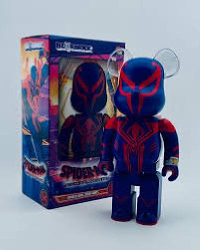BE@RBRICK SPIDER-MAN 2099 400% Bearbrick Medicom Toy Figure
