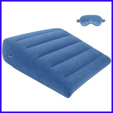 for Traveling  Sleeping - 7.1 Inch Bed Wedge Pillow for Acid Reflux, Snoring...