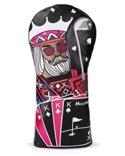 Golf Club Covers   Funny Poker Leather Driver Headcover, Fairway Wood  Hybri...