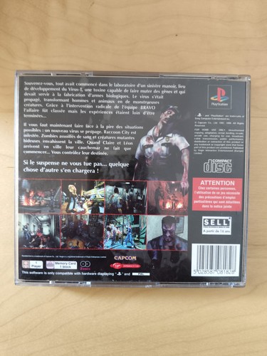 Resident Evil 2, PS1 Spiel, Playstation 1, PAL, Hülle komplett mit Handbuch - Bild 2 von 5